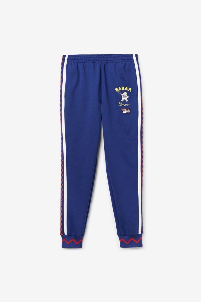 Fila Pants Mens Blue X Rb Babar Evertt Jogger - Ireland 38107-PQMO